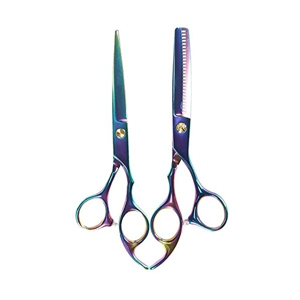 WYGC Scissors Ciseau Coiffeur, Ciseaux De Coiffure Professionnel - Ciseaux De Coupe De Cheveux De Coiffeur - Coffret Cadeau C