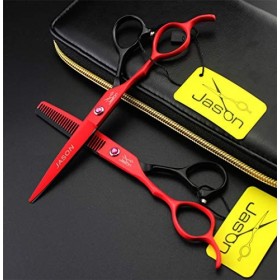 LUCHONG Haute Qualité Ciseaux De Coiffure Set 6,0 Pouces Main Gauche Cheveux Outil De Coupe Durable Porter Steellong-Lasting 