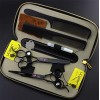 LUCHONG Professionnel Ciseaux De Coiffure Set Main Gauche Cheveux Outil De Coupe 5.5/6.0 Pouces De Haute Qualité en Acier Jap