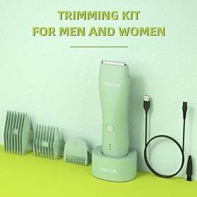 Tondeuse sans fil avec lames réglables, pour épilation sur tout le corps