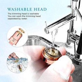 Tondeuse à Barbe Nez Sourcils - Tondeuse Précision Étanche Rasoir Nez, Tondeuse Nez Oreilles Epilateur, Tondeuse Nez Oreilles