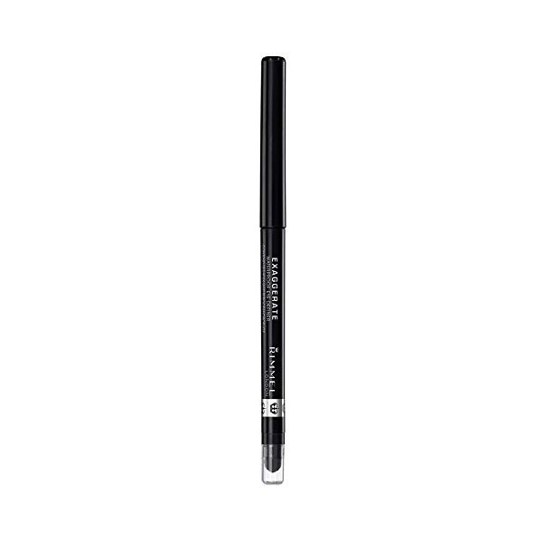 RIMMEL LONDON Exaggerate Waterproof Eye Definer - Blackest Black Eyeliner / Khôl / Crayon