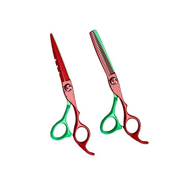 Ciseaux Coiffure/Ciseaux Cheveux Coupe de cheveux 6 pouces SET EDRE DROIT RAZOR SHARP SHARP SCISSION TEXURISANT Amincissement