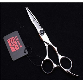 Adroit 6,0 Pouces Professionnels Fournitures Haut de Gamme de Coiffeur Ciseaux Cheveux Set Barber rhéofluidifiant Haircut Sal
