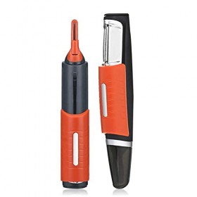 Mini Tondeuse Cheveux Hommes, Coupe Fourche Cheveux Electrique, Micro Barbe Personnelle Rasoir Toilettage pour Femme Cliper N