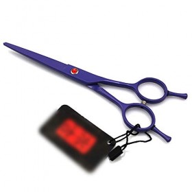 Strumenti per taglio dei capelli, Ciseaux de coiffure à six queues de 6 pouces,Rimozione Peli Forbici Couleur : Bleu 