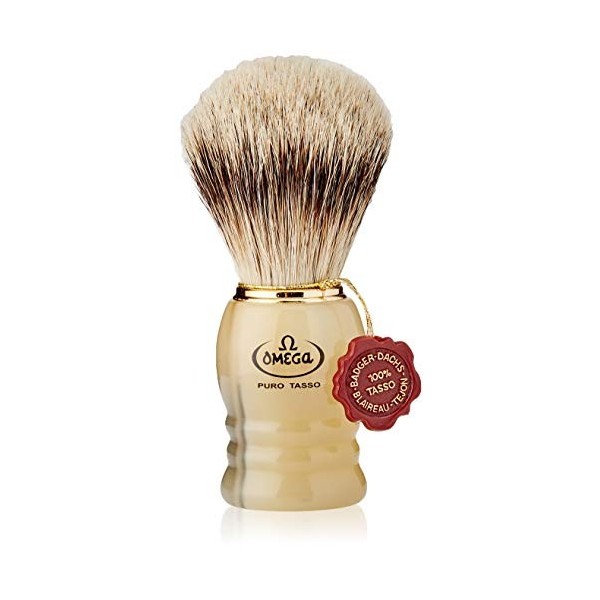 Omega 620 1st Grade Super Badger Hair Shaving Brush by Omega