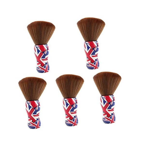 FRCOLOR 5 Pièces Brosse De Nettoyage Des Cheveux Blaireaux Pour Hommes Plumeaux Pour Le Nettoyage Nettoyeur De Poussière Pour