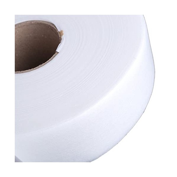 Wresetly Lot de 4 rouleaux de papier dépilatoire non tissé de 100 mètres blanc 