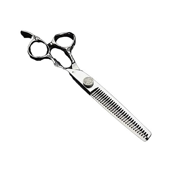 OUYOXI Ciseaux De Coiffeur, 6 Pouces De Poche Coiffeur Coiffeur Coiffeur Courbé pour La Coupe De Cheveux Beauté Coiffeur Cise