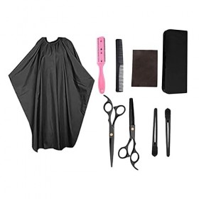 TOMYEUS Cheveux Ciseaux 8X Cheveux découpant cisailles Ciseaux de Coiffure Ciseaux Ciseaux Ciseaux de Salon Cape Ciseaux De C