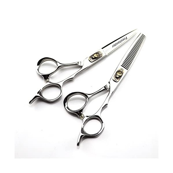 leybold Ciseaux De Coiffure Professionnels Ensemble De Ciseaux De Coiffure 6.0Inch Kit De Cisailles Damincissement, 440C Aci