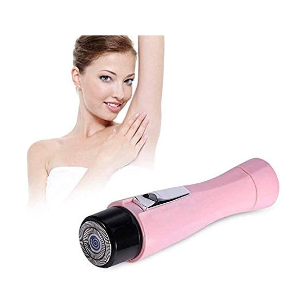 MAIGOU Épilateur électrique Portable pour Femme, épilateur Facial indolore sans défaut, Rechargeable par USB étanche pour Fem