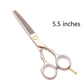 BECCYYLY Ciseaux à Cheveux 5,5 Pouces en Or Rose Ciseaux de Coiffure Professionnels cisailles Outil de Coiffeur |