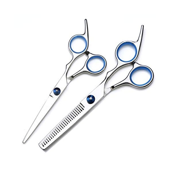 WYGC Scissors Ciseau Coiffeur,Salon de Coiffure Ciseaux de Coiffure de Coiffure en Acier Inoxydable Professionnel cisailles d