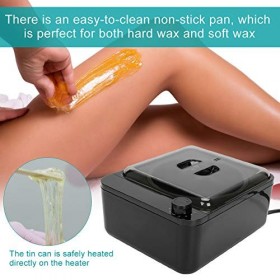 Chauffe-cire 500 ml, chauffe-cire électrique intelligent, machine de chauffage de cire fondante pour lépilation, pour cire d