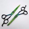 ULIN 6 `` Kit de Ciseaux à Cheveux Professionnels Couleur Coupe de Cheveux de Coiffeur Ciseaux à éclaircir Ciseaux en Acier I