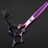 YK SCISSORS Ciseaux à Cheveux Professionnels 2pcs Gaucher, Ciseaux De Coupe à Effiler Professionnels De 17 Cm 6.0" 17cm , 