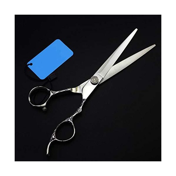 YK SCISSORS Ciseaux à Cheveux Professionnels 2pcs Gaucher, Ciseaux De Coupe à Effiler Professionnels De 17 Cm 6.0" 17cm , 