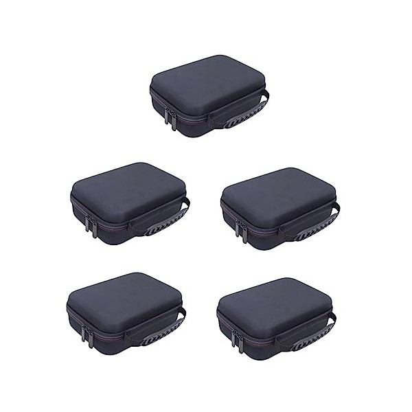FRCOLOR Sac De Rangement Pour Tondeuse À Cheveux 4 Pièces Étui De Rasoir De Voyage Étui De Transport Pour Rasoir Étui De Rang