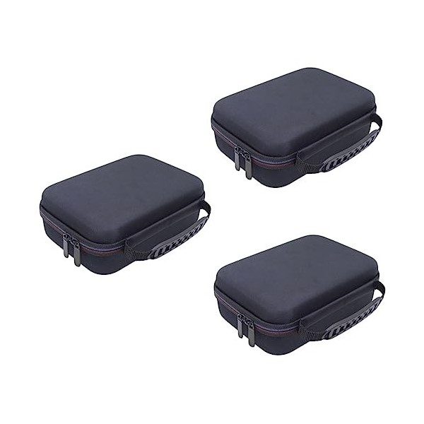 FRCOLOR Sac De Rangement Pour Tondeuse À Cheveux 4 Pièces Étui De Rasoir De Voyage Étui De Transport Pour Rasoir Étui De Rang