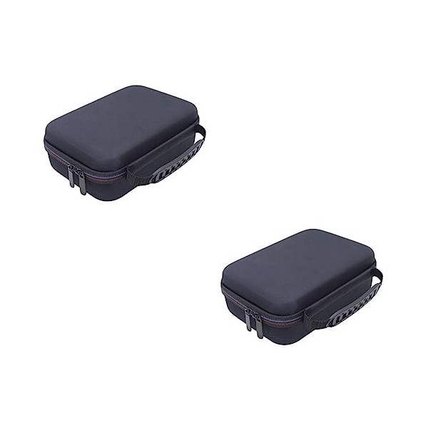 FRCOLOR Sac De Rangement Pour Tondeuse À Cheveux 4 Pièces Étui De Rasoir De Voyage Étui De Transport Pour Rasoir Étui De Rang