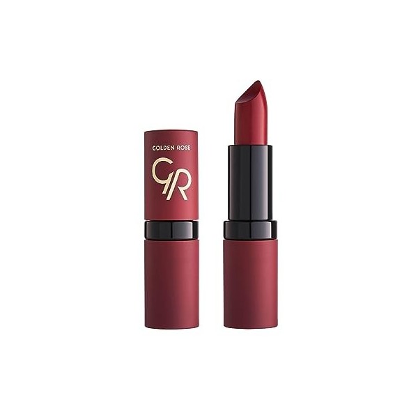 Golden Rose Velvet Matte Lipstick - 34 -Scarlett by Golden Rose