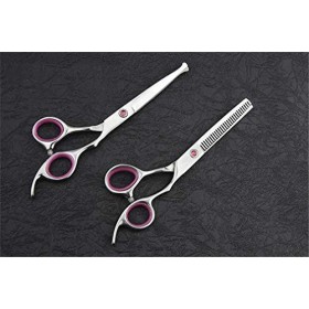 CYYZB 6 Pouces Professionnel Beauté Coiffure Bangs Ciseaux Set Barber Ciseaux Dilution Ciseaux De Haute Qualité Japonaise en 