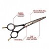 Ciseaux cheveux 5.5 pouces professionnel Ciseaux de coiffure Dilution salon de coiffure Ciseaux Set coupe de cheveux Ciseaux 