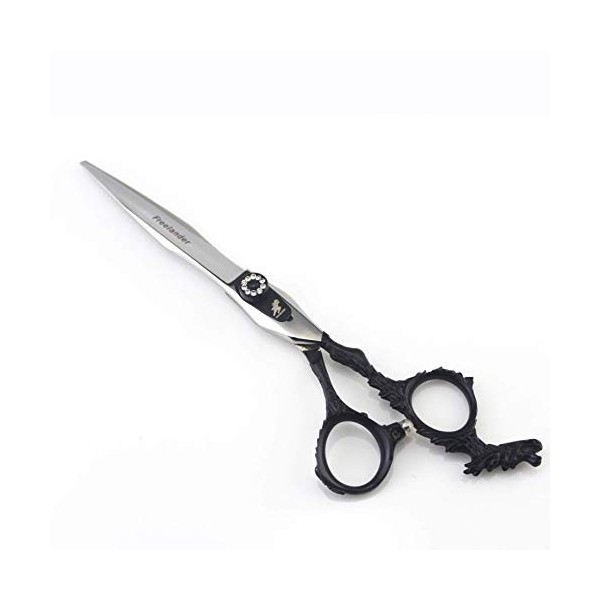 YK SCISSORS Coupe de Cheveux Ciseaux de Coiffure, Ciseaux à Cheveux 6 Pouces, Convient aux coiffeurs et Salons de Coiffure Ba