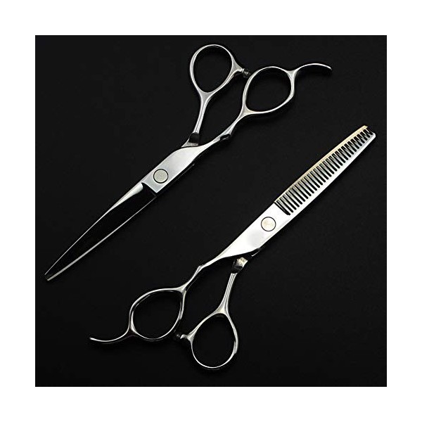 YK SCISSORS 440c Japonais Haut De Gamme Coiffeur Ciseaux, 6 Pouces En Acier Inoxydable, De Coiffure Professionnels Coiffeur O