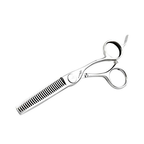 YAOSHIBIAN-shears Outils de Coupe de Cheveux Acier Inoxydable Japonais Acier Inoxydable Ciseaux Amincissants Coiffure De Coif