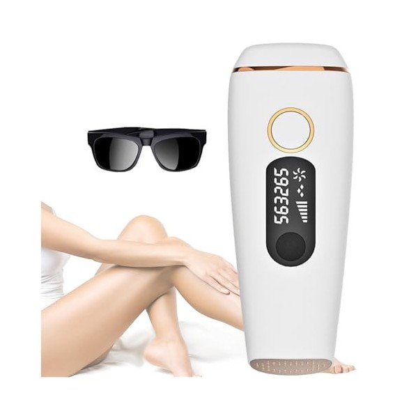 huanzhi Epilateur Definitif Femme, Induction Intelligente éPilation Visage éPilation Definitive Appareil Epilation, pour Femm