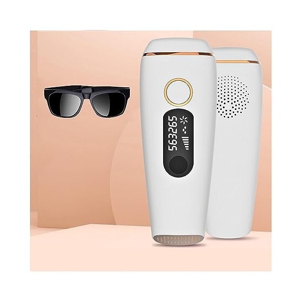 huanzhi Machine Epilation Laser, éPilation Laser Epilateur Flawless Demamly Epilation Petit éPilateur, pour Femme Et Homme,Vi