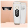 huanzhi Machine Epilation Laser, éPilation Laser Epilateur Flawless Demamly Epilation Petit éPilateur, pour Femme Et Homme,Vi