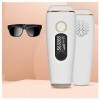 huanzhi Epilateur Lumiere Pulsee, LumièRe PulséE Intense Ipl éPilation Femme Petit Et Portable Epilation Homme, Peut êTre Uti