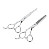 minkissy 4 Pièces Ciseaux Pour Gauchers Ciseaux De Coiffure Coupe De Cheveux Ciseaux Gaucher Ciseaux De Cheveux Ensemble De S