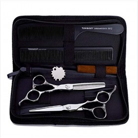Professional 6.0 pouces Ciseaux de coupe de cheveux - coiffure Dilution Cisailles salon de coiffure Set pour Salon femmes et 