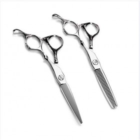 Professional 6.0 pouces Ciseaux de coupe de cheveux - coiffure Dilution Cisailles salon de coiffure Set pour Salon femmes et 