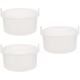 FRCOLOR 7 Pièces Bol En Silicone Fondant à Cire Chauffe-pot De Cire Chauffe-cire Pour Cheveux Bol En Silicone Pour Chauffe-ci