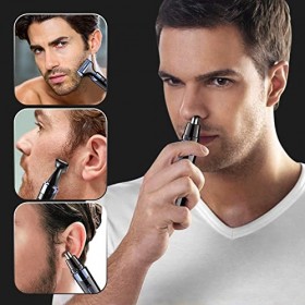 Tondeuse Nez Oreilles Epilateur - Nose Hair Trimmer For Ears Finisher Men Femme, Tondeuse Du Nez Oreilles Électrique, Rasoir 
