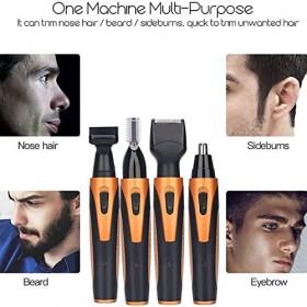 Nose Hair Trimmer For Ears Finisher Men Femme - Tondeuse à Barbe Nez Sourcils, Rasoir à Nez Électrique Homme Femme, Tondeuse 