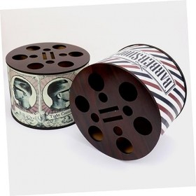 FOMIYES 3 Pièces Cylindre De Douille De Ciseaux En Plastique À Emporter Conteneurs Porte-Ciseaux Porte-Outils De Barbier Port