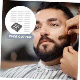 FOMIYES 800 Pcs Lame De Rasoir Hommes Rasage Droit Rasoirs Corps Barbe Rasoir Lame Rasage Receveur Pour Hommes Rasoir Pour Ho