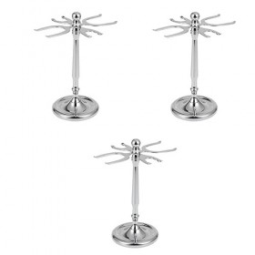 FRCOLOR 3 Pièces Support Mural Pour Rasoir Pour Hommes Support De Rangement Pour Rasoir Support Pour Rasoir Sans Trace Suppor