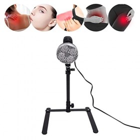 Lampe de ThéRapie Infrarouge, RéParation de la Peau 620 + 630NM Lampe de ThéRapie par la LumièRe Rouge 110-240V Support Pris