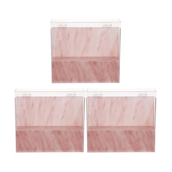 FOMIYES 3Pcs - Support à La Maison pour Fournitures de Cils Outils Trous Support Daffichage à Lépreuve Du Stockage Organise