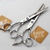 Chaomeiart Coiffure Professionnelle Main Gauche Barber Scissor Set 6.0 Ciseaux À Effiler Dents De Coupe À Plat Ciseaux Outils