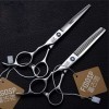 Chaomeiart Coiffure Professionnelle Main Gauche Barber Scissor Set 6.0 Ciseaux À Effiler Dents De Coupe À Plat Ciseaux Outils