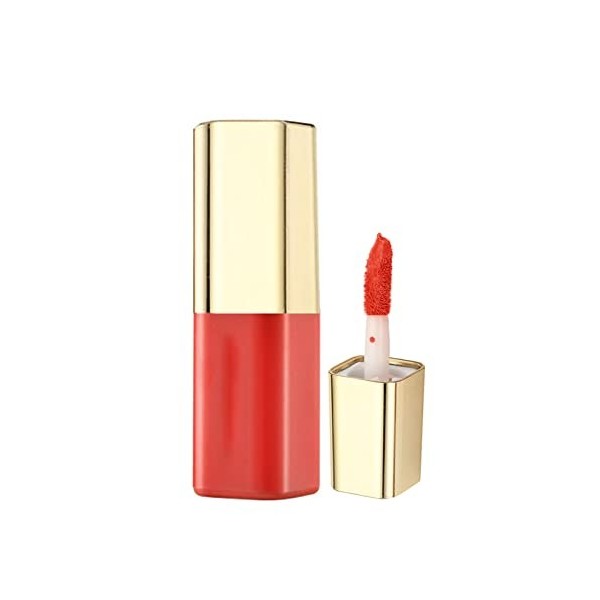 Produit De Beauté Cher Rouge à lèvres avec maquillage pour les lèvres Velvet Long Lasting High Pigment Nude Lip Gloss Fille D